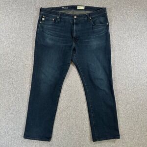 AG Adriano Goldschmied Everett Slim Straight Jeans Dark Wash Mens 38x34 Denim